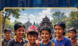 Ilustrasi kebersamaan warga